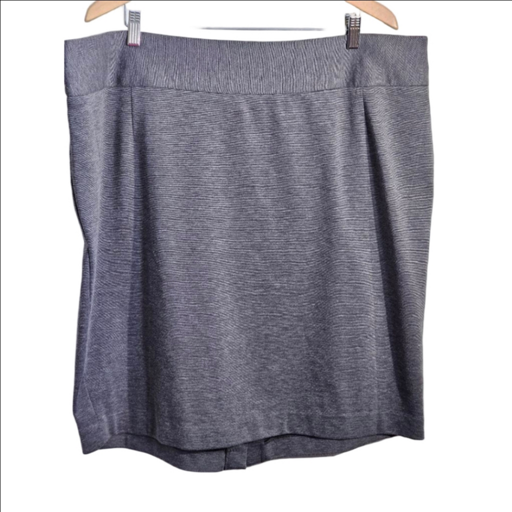 Women's Lane Bryant Gray Pencil Skirt Plus Size 22